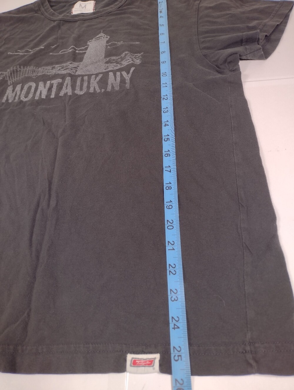 Tailgate Montauk, NY Graphic Short-Sleeve Tee - Charcoal Gray - Picture 7 of 10